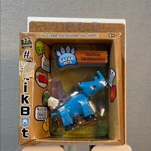 Ing Safari Pets StikRhino Blue Toy